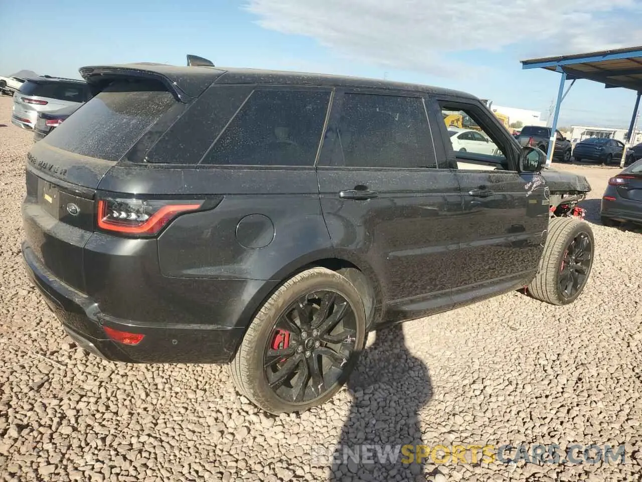 3 fotografías del automóvil dañado SALWS2RU6NA236717 LAND ROVER RANGEROVER 2022