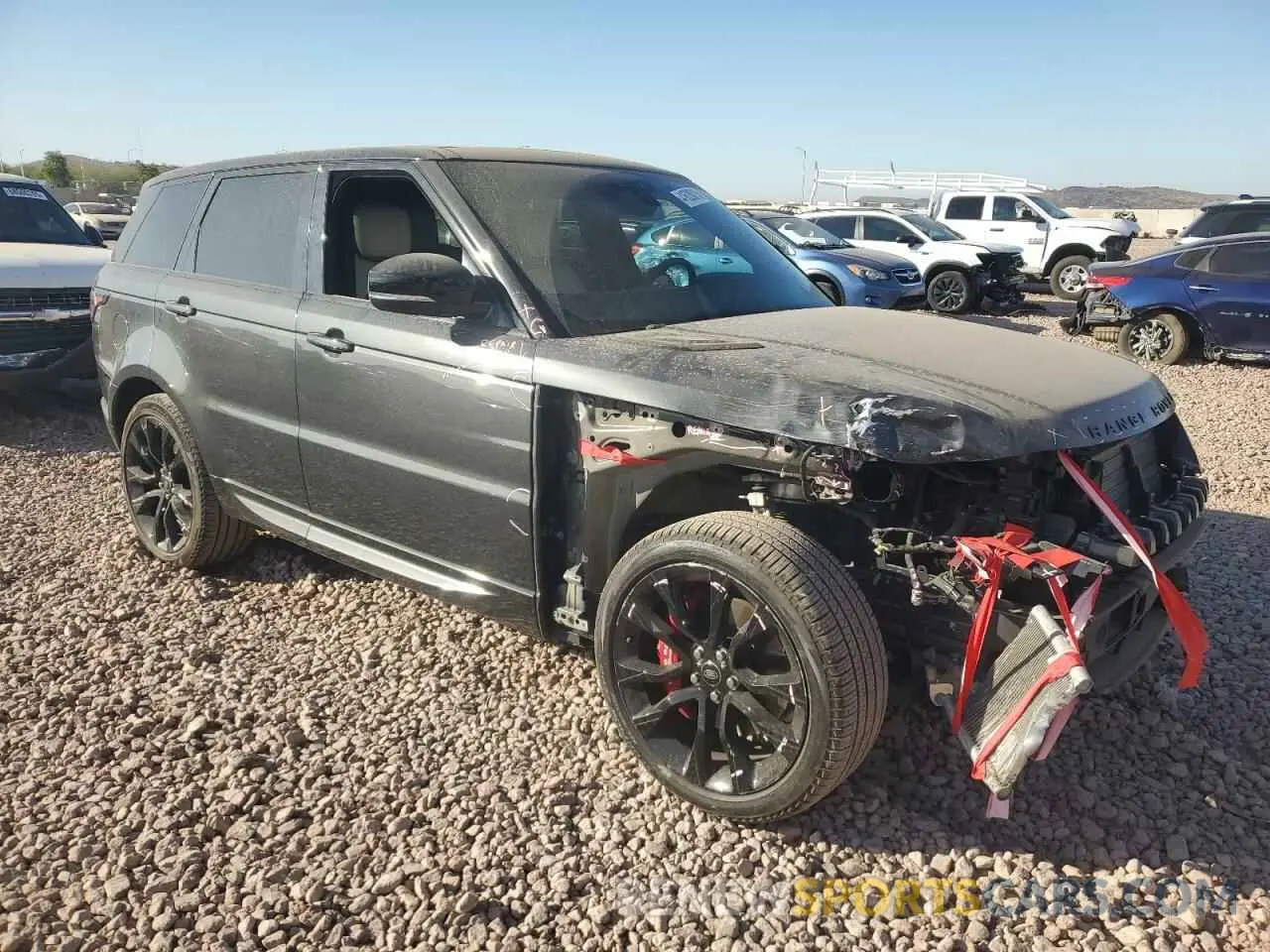 4 fotografías del automóvil dañado SALWS2RU6NA236717 LAND ROVER RANGEROVER 2022