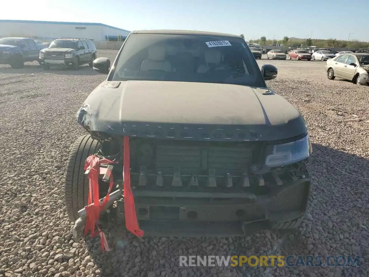 5 fotografías del automóvil dañado SALWS2RU6NA236717 LAND ROVER RANGEROVER 2022