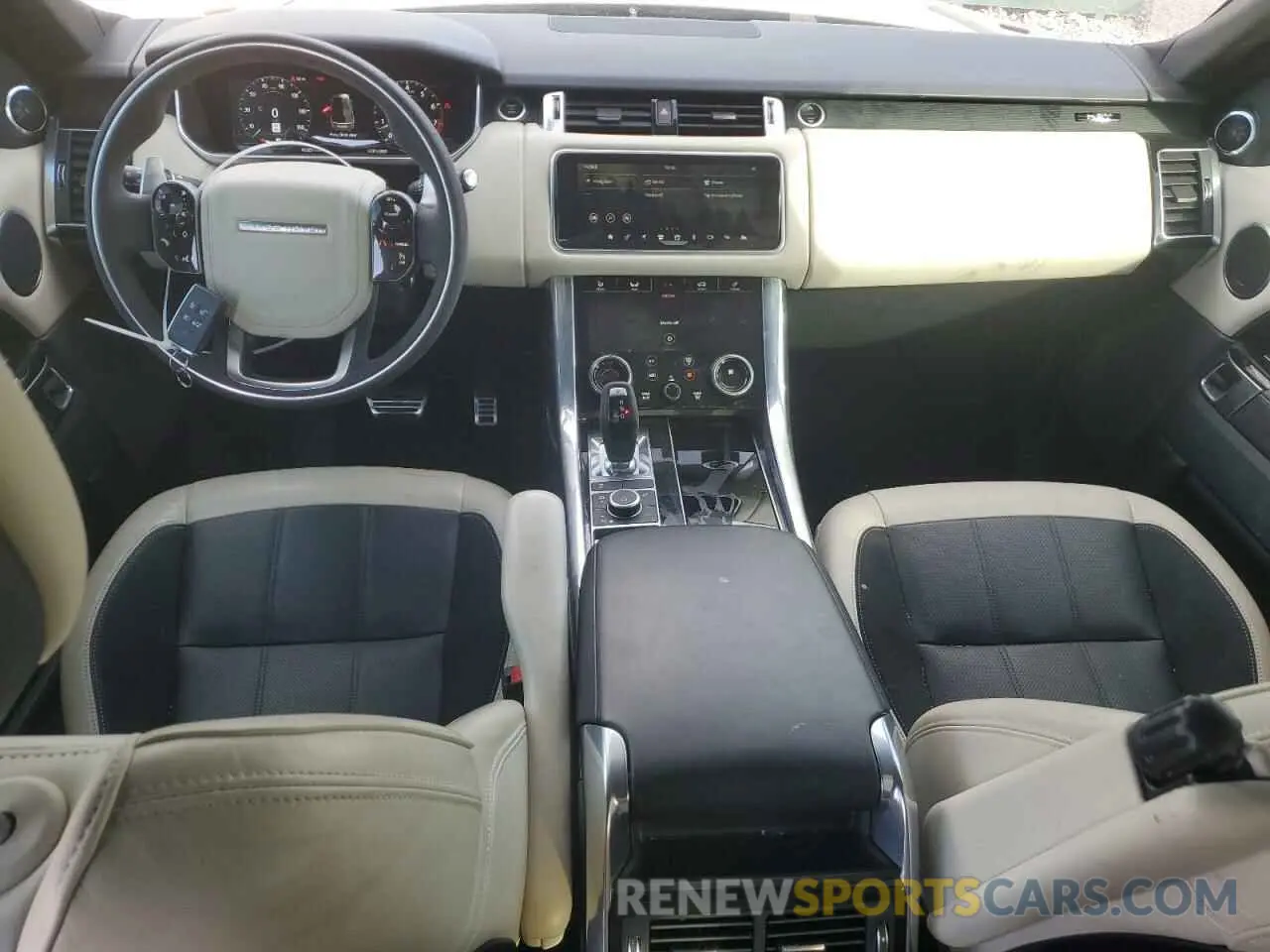 8 fotografías del automóvil dañado SALWS2RU6NA236717 LAND ROVER RANGEROVER 2022