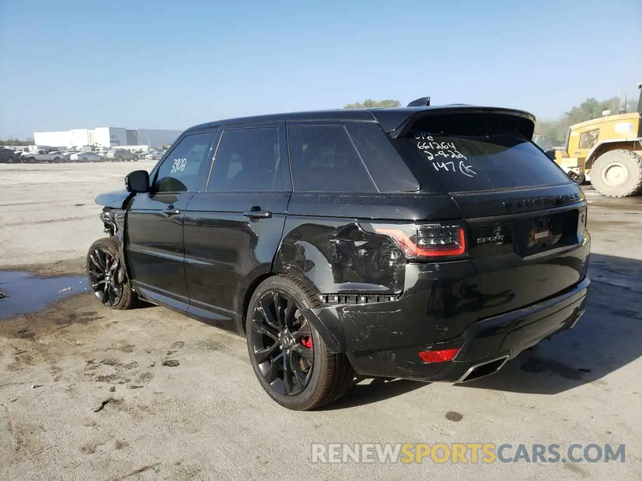 3 fotografías del automóvil dañado SALWS2RU8NA202780 LAND ROVER RANGEROVER 2022