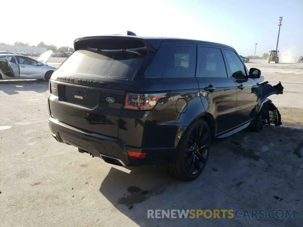 4 fotografías del automóvil dañado SALWS2RU8NA202780 LAND ROVER RANGEROVER 2022