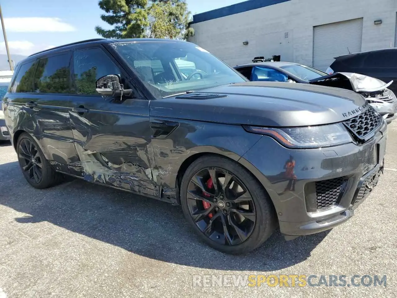 4 fotografías del automóvil dañado SALWS2RU8NA207459 LAND ROVER RANGEROVER 2022