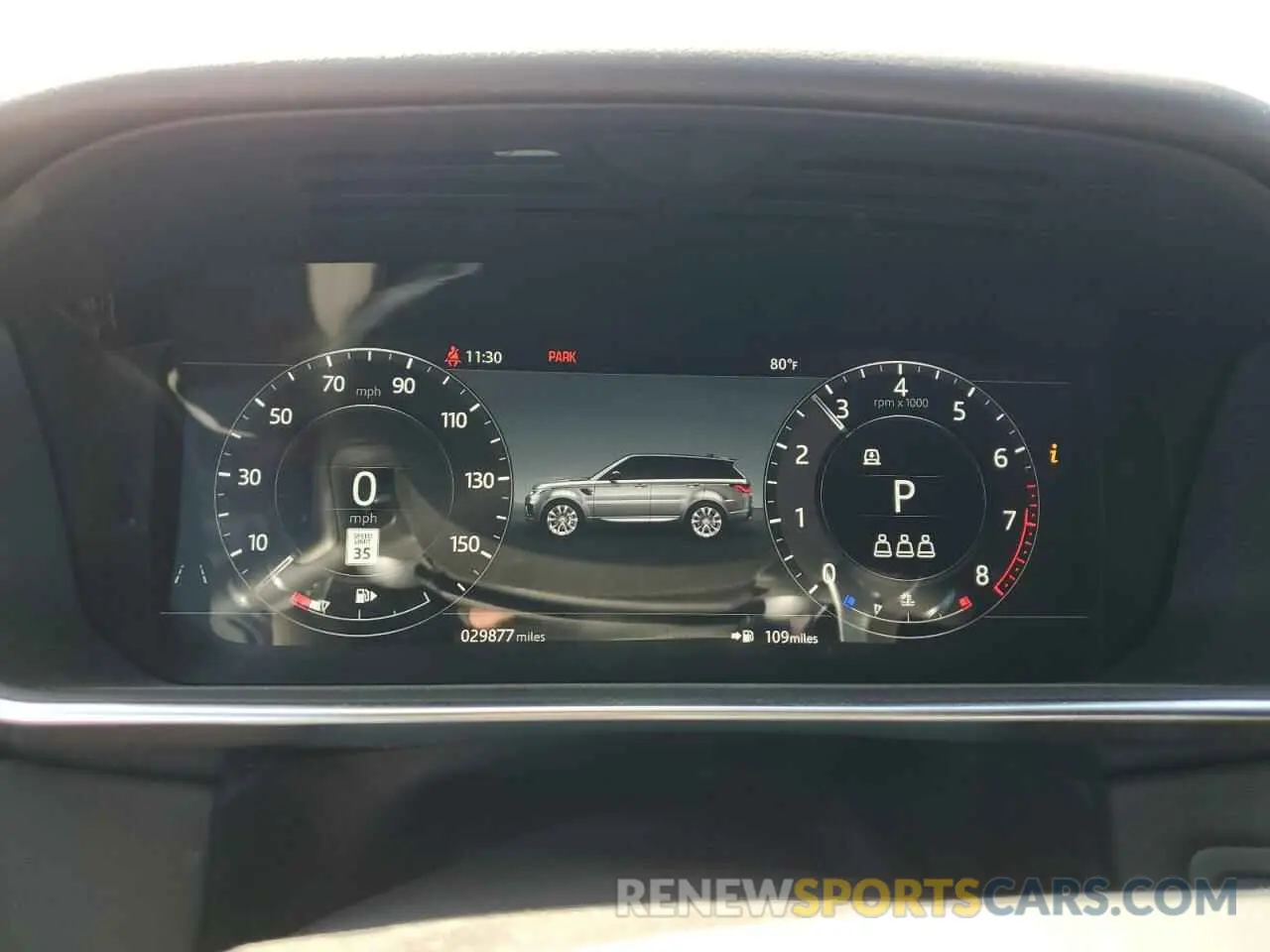 9 fotografías del automóvil dañado SALWS2RU8NA207459 LAND ROVER RANGEROVER 2022