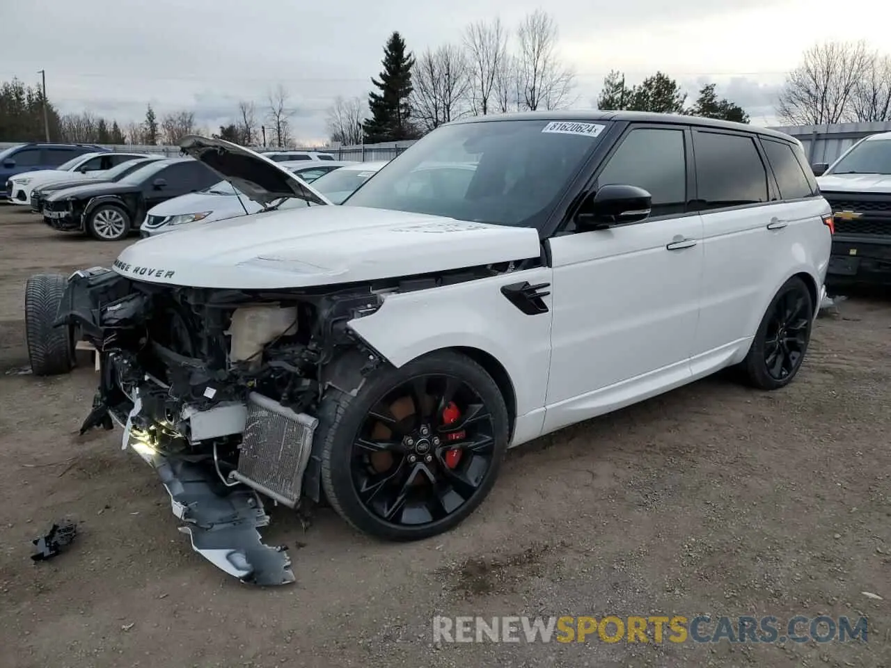 1 fotografías del automóvil dañado SALWS2RU8NA213035 LAND ROVER RANGEROVER 2022