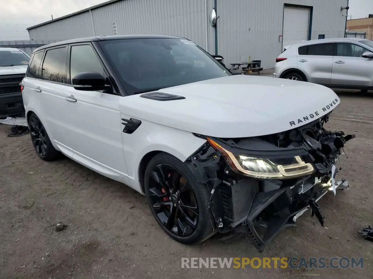 4 fotografías del automóvil dañado SALWS2RU8NA213035 LAND ROVER RANGEROVER 2022