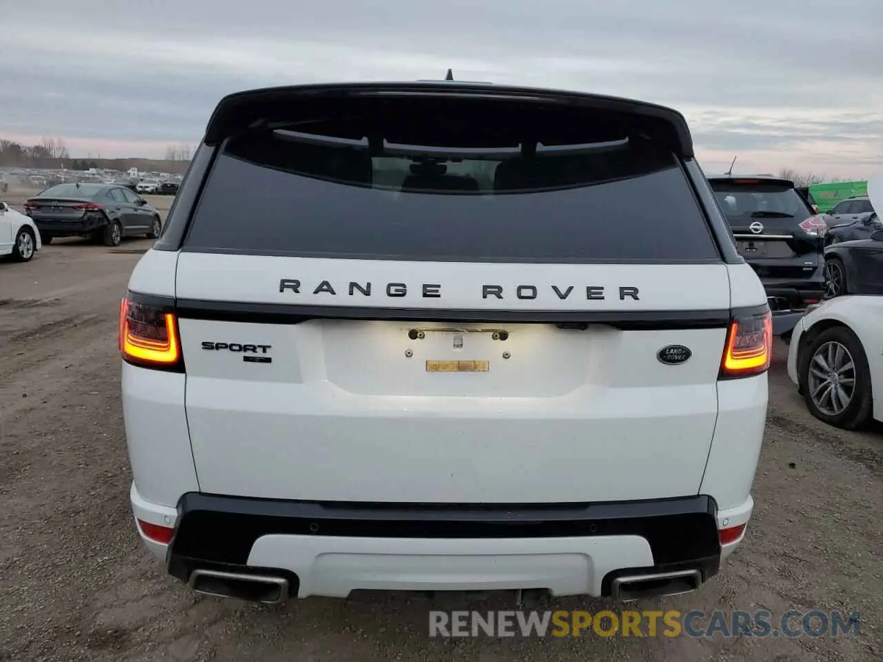 6 fotografías del automóvil dañado SALWS2RU8NA213035 LAND ROVER RANGEROVER 2022