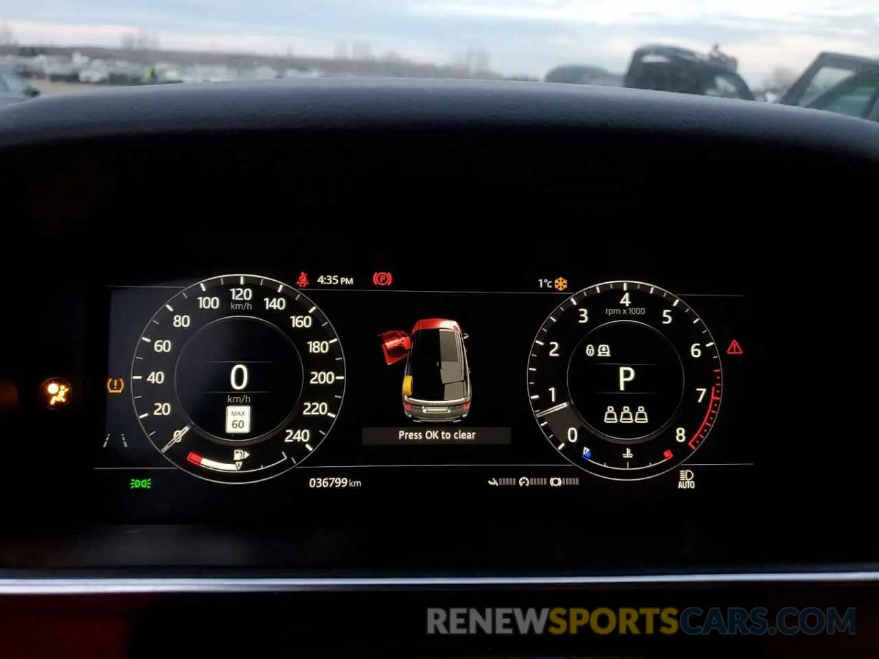 9 fotografías del automóvil dañado SALWS2RU8NA213035 LAND ROVER RANGEROVER 2022