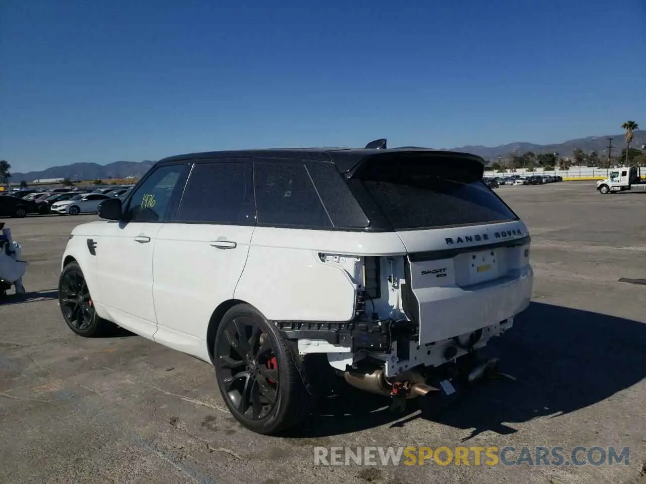 3 fotografías del automóvil dañado SALWS2RUXNA213912 LAND ROVER RANGEROVER 2022