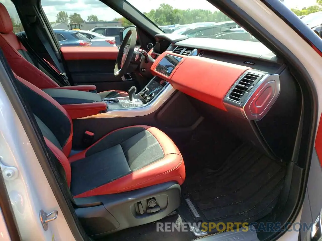 5 fotografías del automóvil dañado SALWS2RUXNA218933 LAND ROVER RANGEROVER 2022