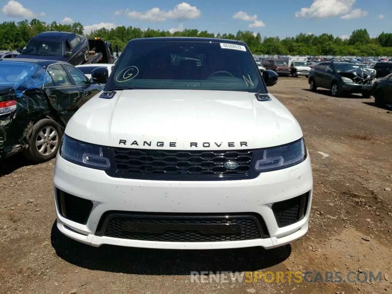 9 fotografías del automóvil dañado SALWS2RUXNA218933 LAND ROVER RANGEROVER 2022