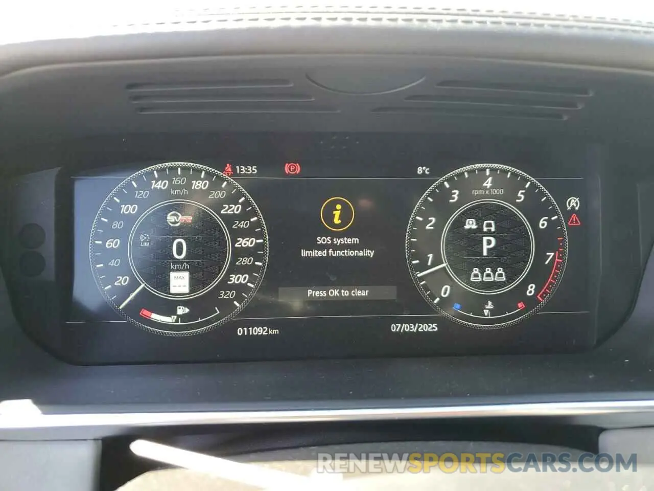 9 fotografías del automóvil dañado SALWZ2RE2NA224374 LAND ROVER RANGEROVER 2022