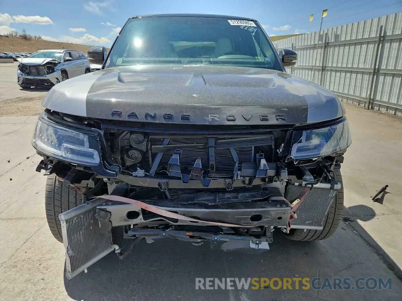 5 fotografías del automóvil dañado SALWZ2RE2NA239229 LAND ROVER RANGEROVER 2022