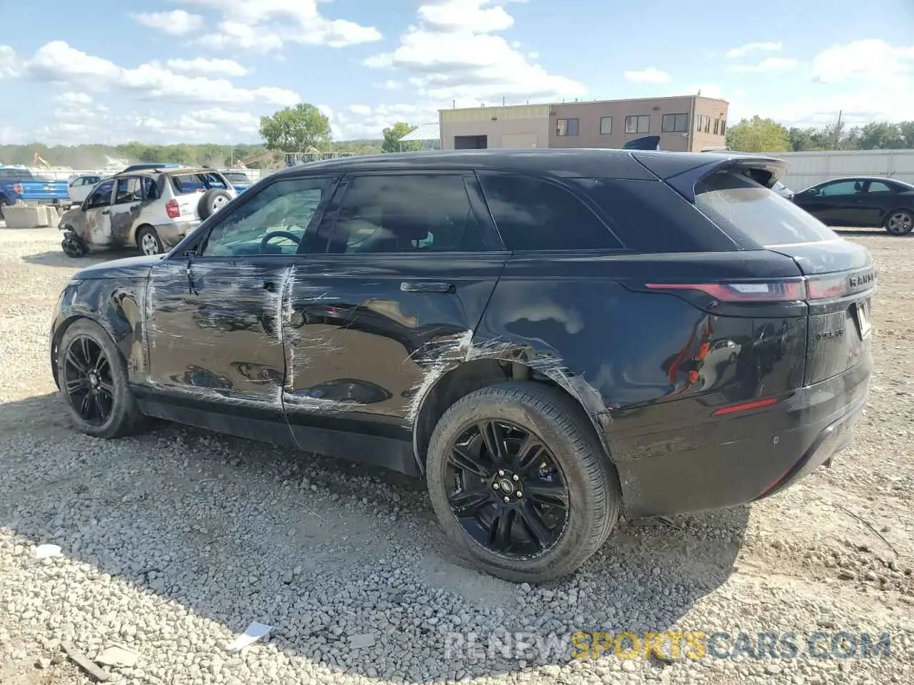 2 fotografías del automóvil dañado SALYJ2EX7NA343139 LAND ROVER RANGEROVER 2022