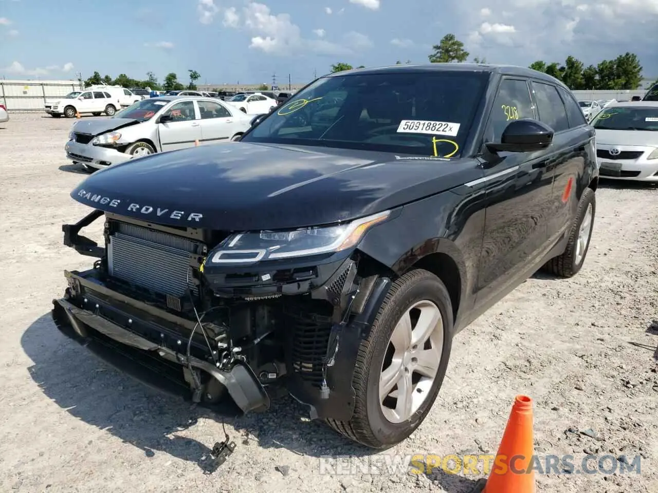 2 fotografías del automóvil dañado SALYJ2EX8NA331078 LAND ROVER RANGEROVER 2022