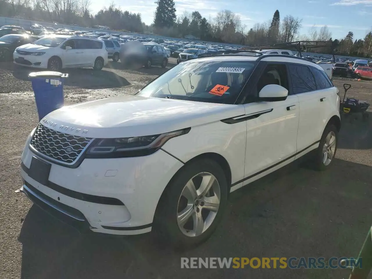 1 fotografías del automóvil dañado SALYJ2EX8NA331355 LAND ROVER RANGEROVER 2022