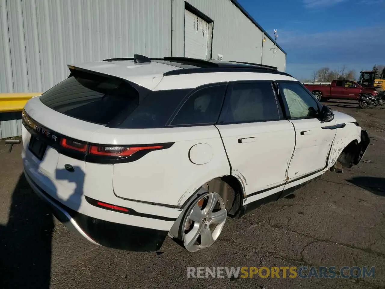 3 fotografías del automóvil dañado SALYJ2EX8NA331355 LAND ROVER RANGEROVER 2022