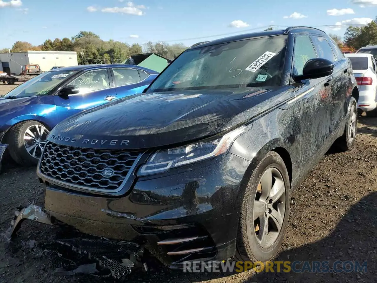 2 fotografías del automóvil dañado SALYT2EX0NA330081 LAND ROVER RANGEROVER 2022