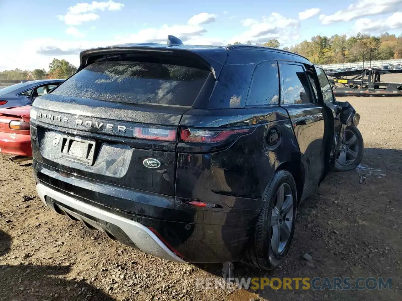 4 fotografías del automóvil dañado SALYT2EX0NA330081 LAND ROVER RANGEROVER 2022