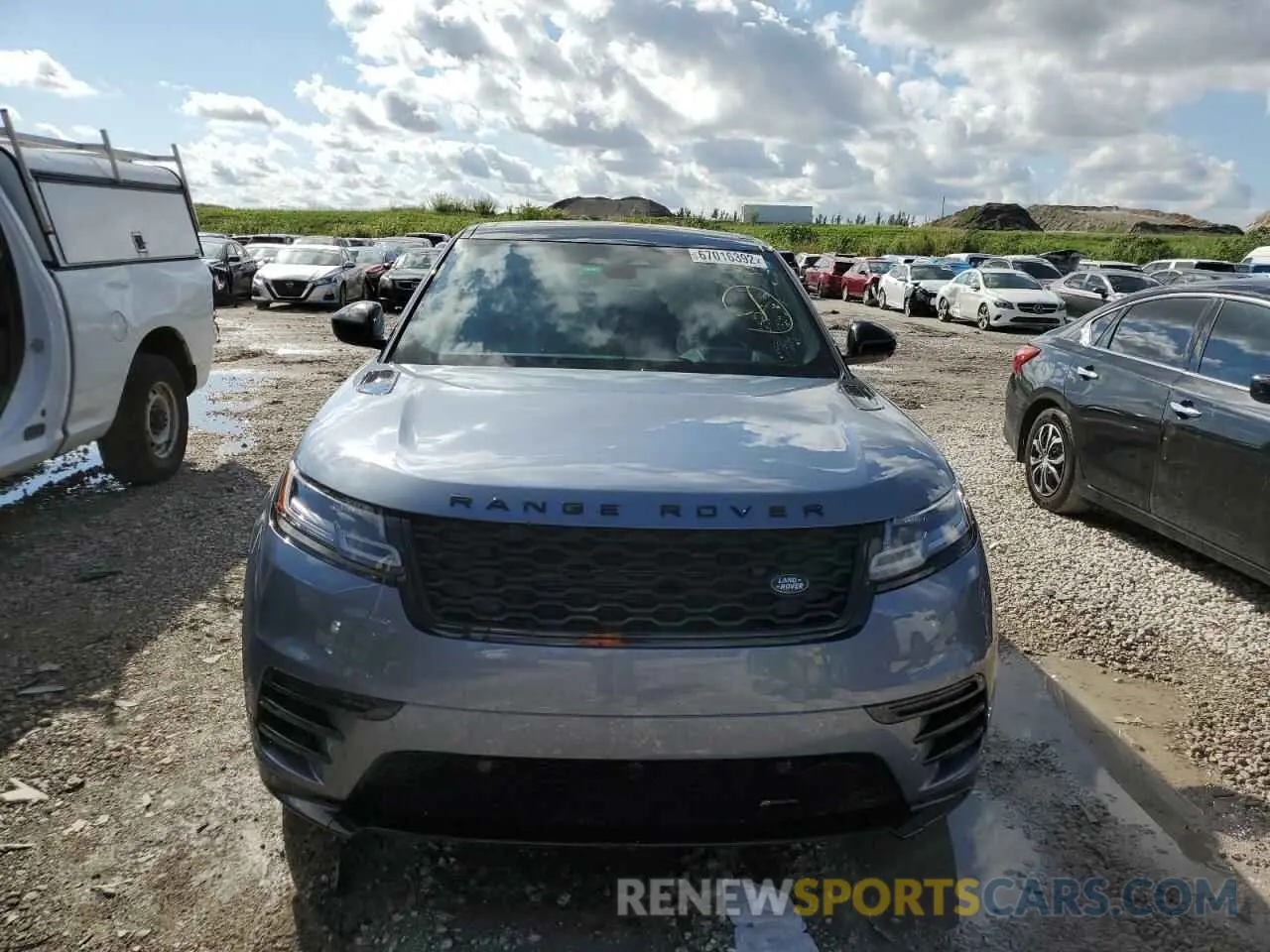 5 fotografías del automóvil dañado SALYT2EX2NA343138 LAND ROVER RANGEROVER 2022