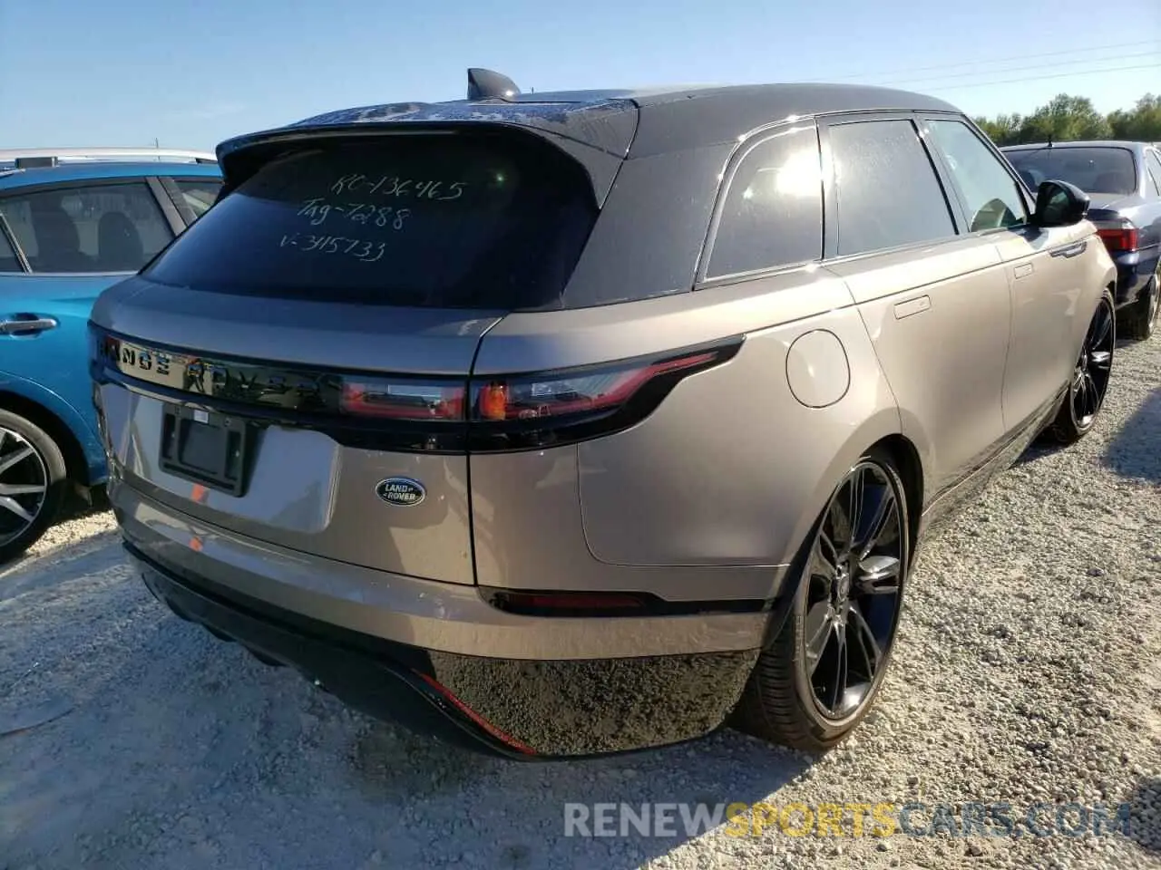 4 fotografías del automóvil dañado SALYT2EX4NA345733 LAND ROVER RANGEROVER 2022