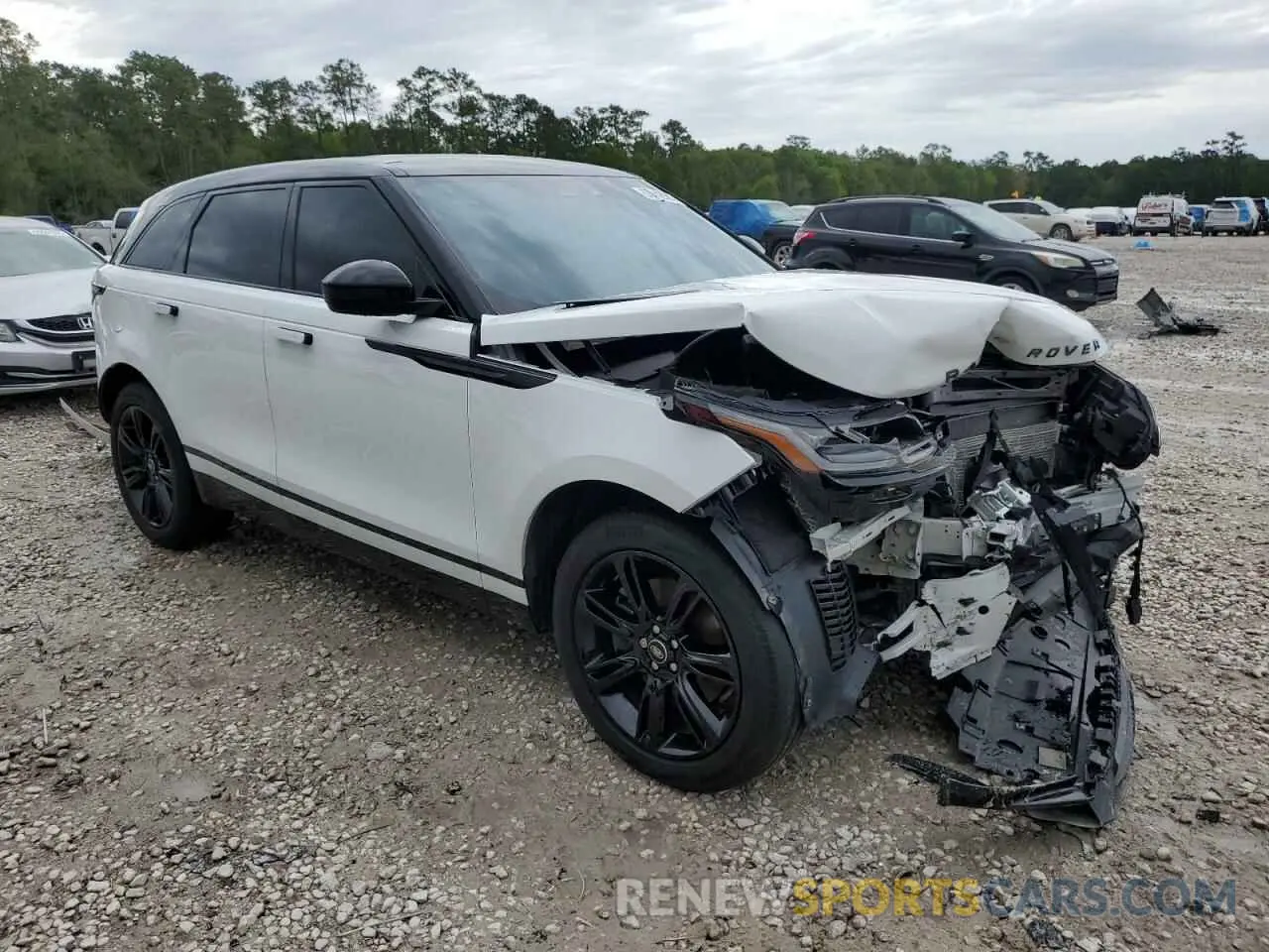 4 fotografías del automóvil dañado SALYT2EX5NA344154 LAND ROVER RANGEROVER 2022