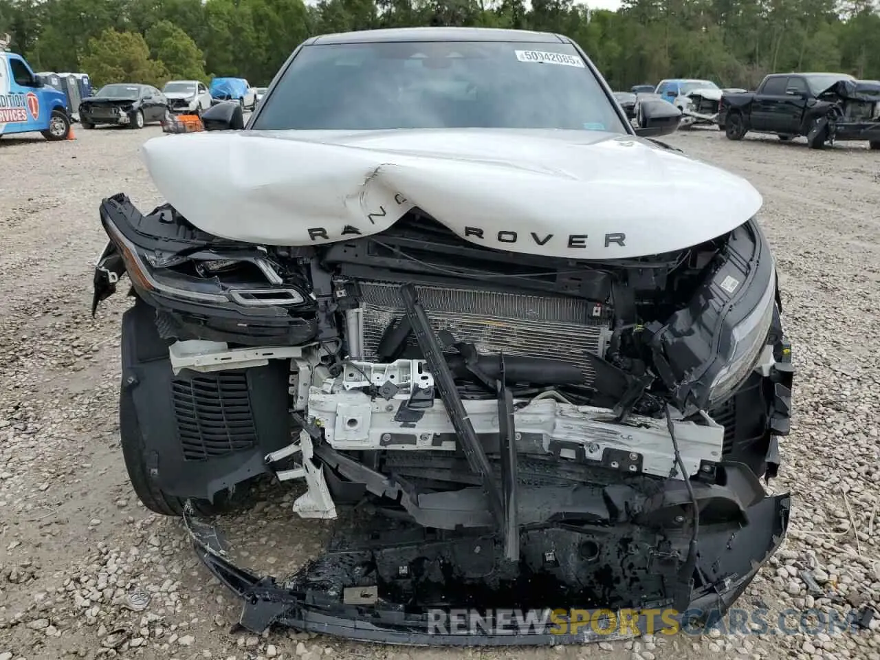 5 fotografías del automóvil dañado SALYT2EX5NA344154 LAND ROVER RANGEROVER 2022