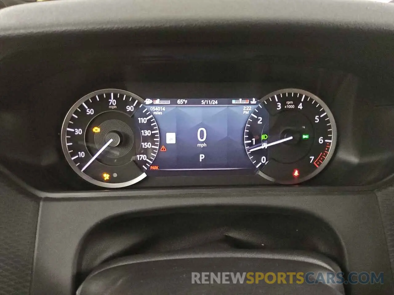 9 fotografías del automóvil dañado SALYT2EX7NA329820 LAND ROVER RANGEROVER 2022