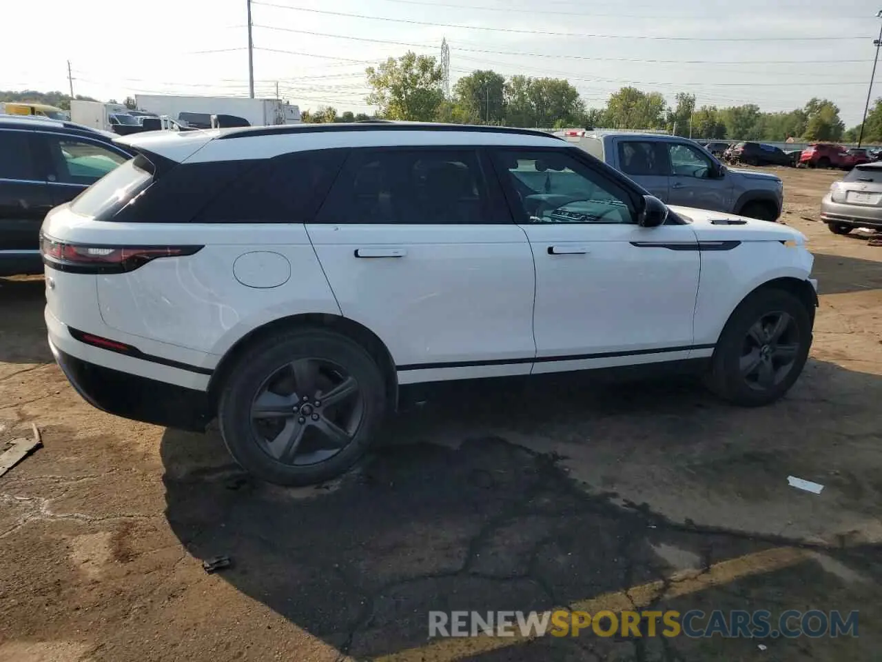 3 fotografías del automóvil dañado SALYT2EX7NA330286 LAND ROVER RANGEROVER 2022