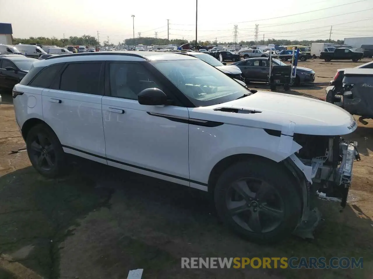 4 fotografías del automóvil dañado SALYT2EX7NA330286 LAND ROVER RANGEROVER 2022