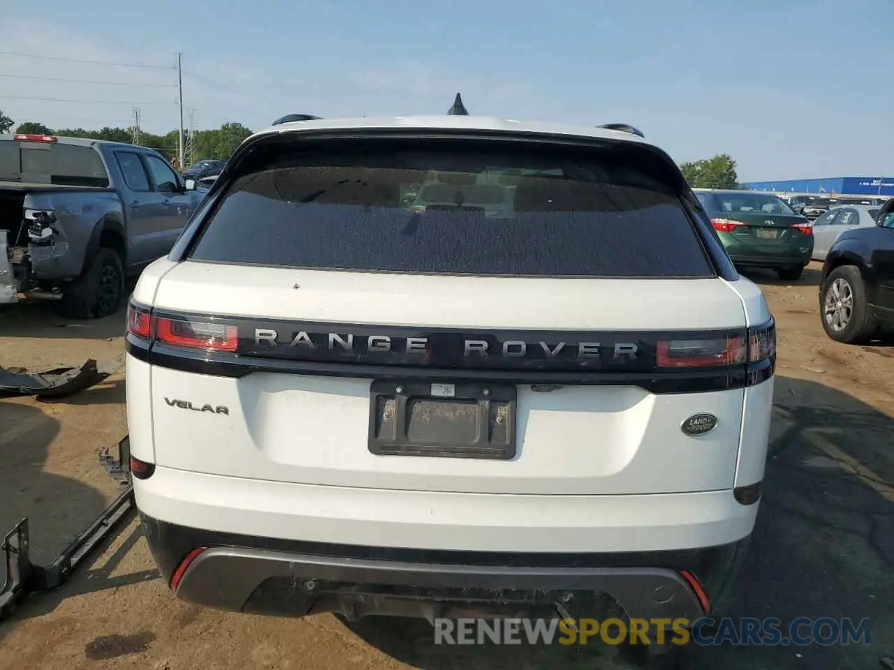 6 fotografías del automóvil dañado SALYT2EX7NA330286 LAND ROVER RANGEROVER 2022