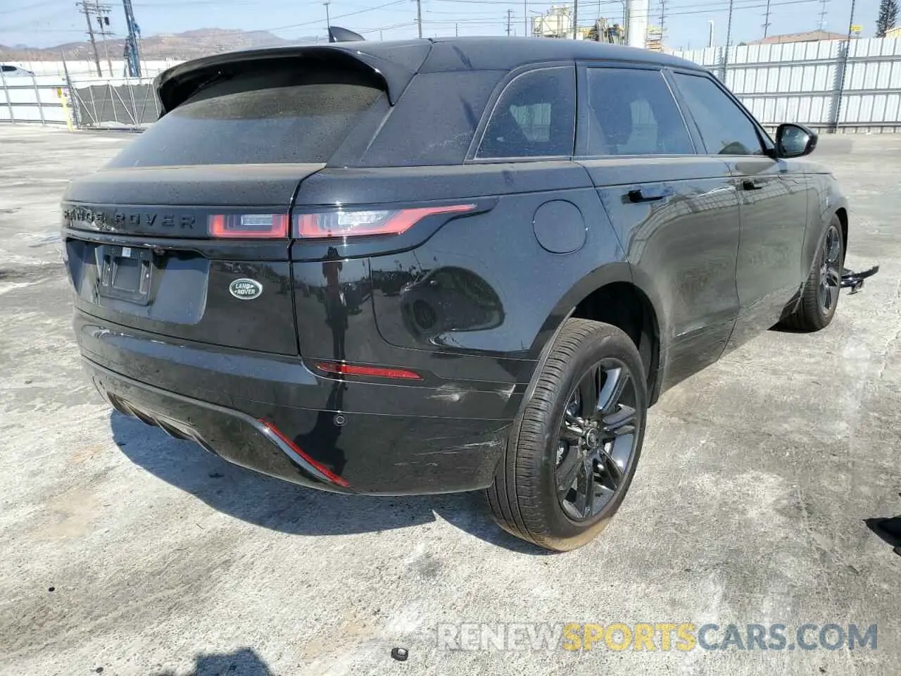 4 fotografías del automóvil dañado SALYT2EX8NA336727 LAND ROVER RANGEROVER 2022
