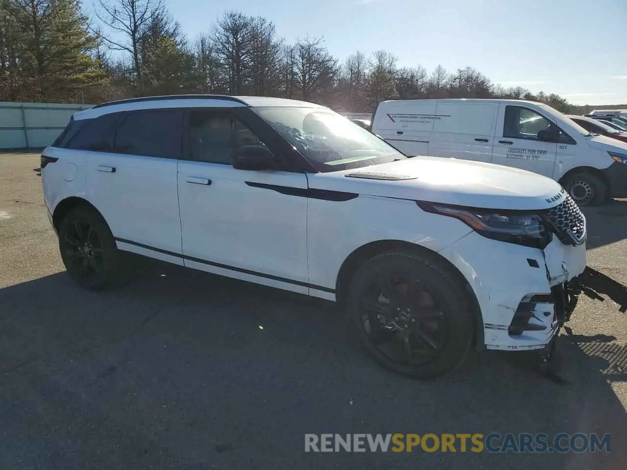 4 fotografías del automóvil dañado SALYT2EXXNA344621 LAND ROVER RANGEROVER 2022