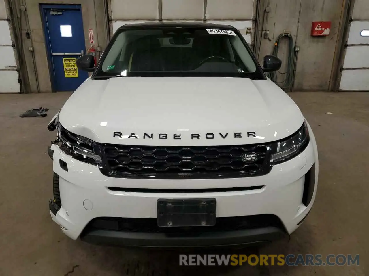 5 fotografías del automóvil dañado SALZJ2FX1NH167442 LAND ROVER RANGEROVER 2022