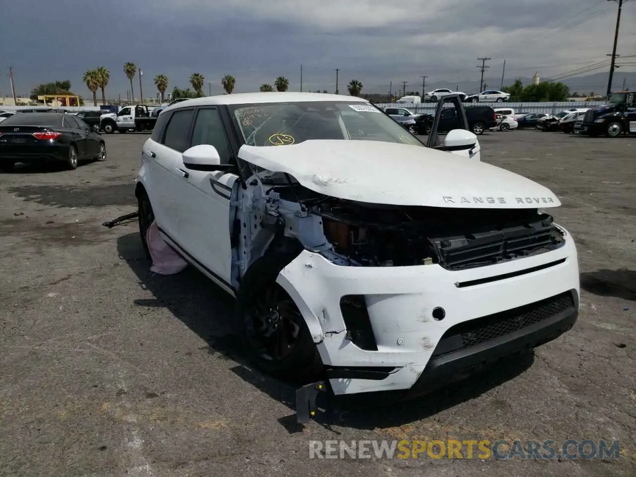 1 fotografías del automóvil dañado SALZJ2FX7NH171933 LAND ROVER RANGEROVER 2022