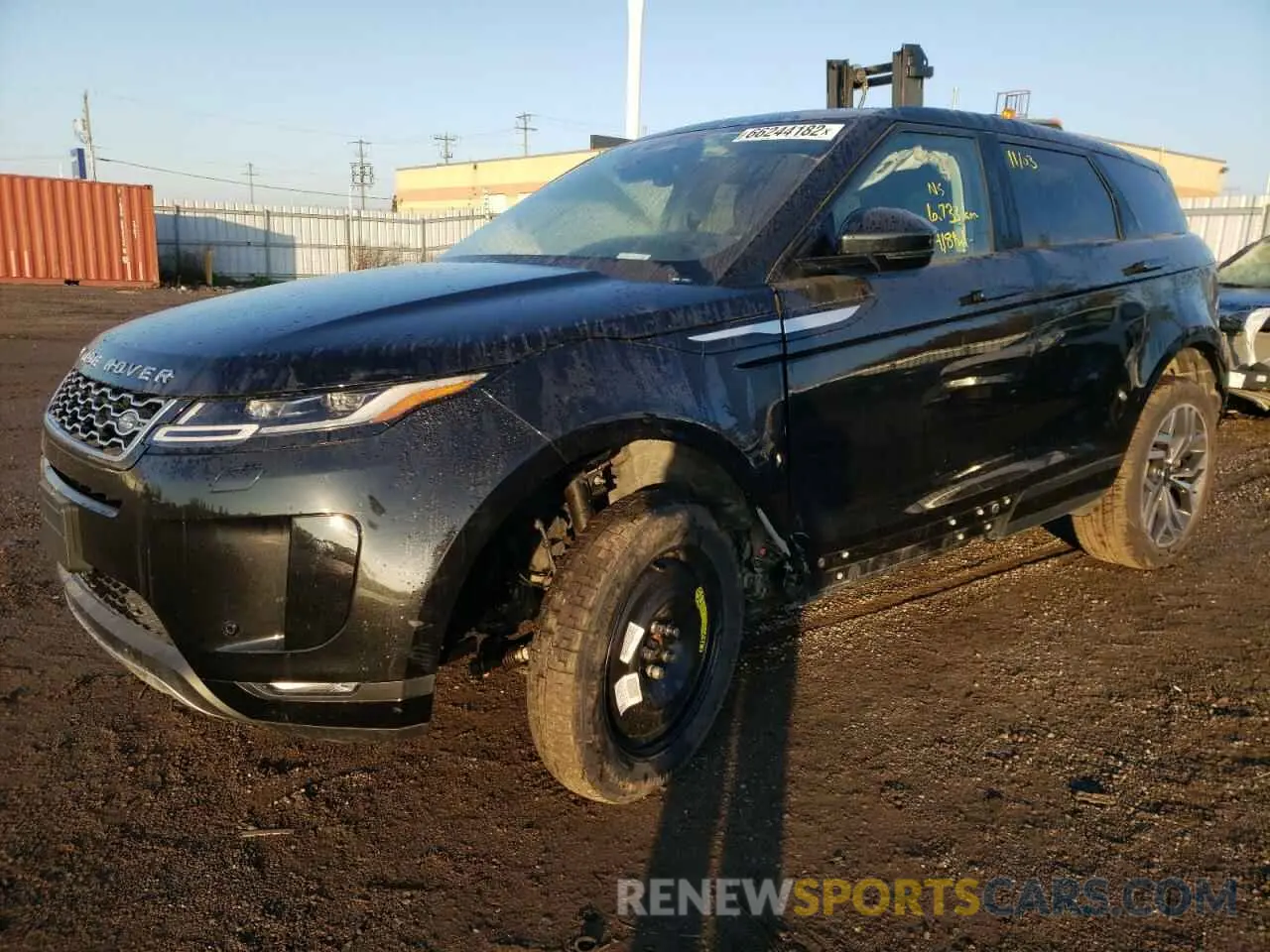 2 fotografías del automóvil dañado SALZJ2FXXNH170694 LAND ROVER RANGEROVER 2022
