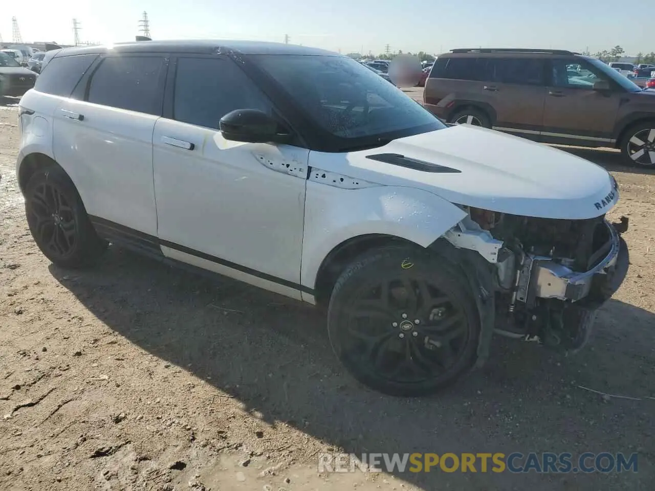 4 fotografías del automóvil dañado SALZL2FX1NH167421 LAND ROVER RANGEROVER 2022