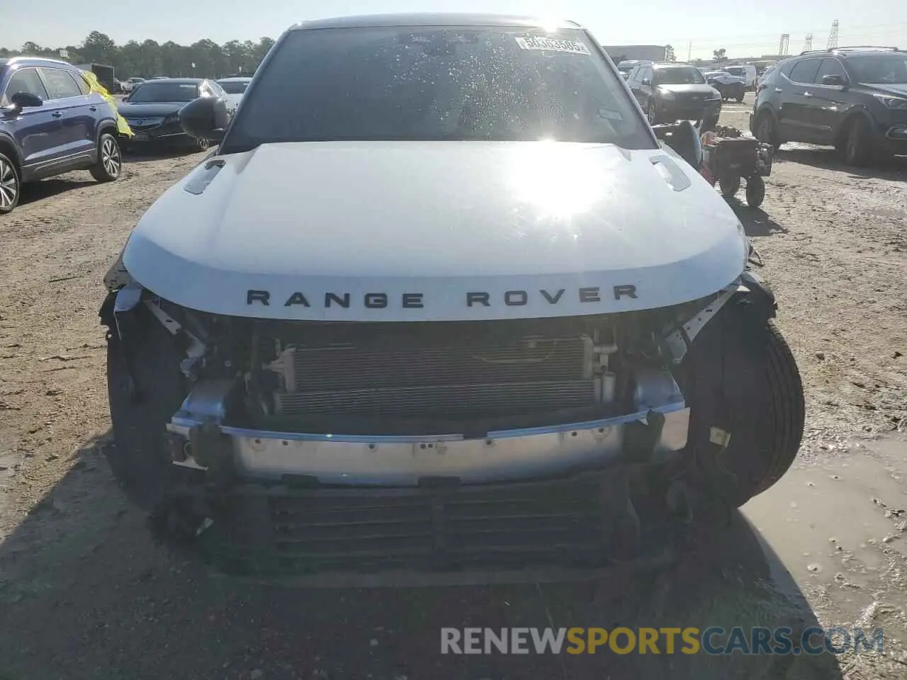 5 fotografías del automóvil dañado SALZL2FX1NH167421 LAND ROVER RANGEROVER 2022