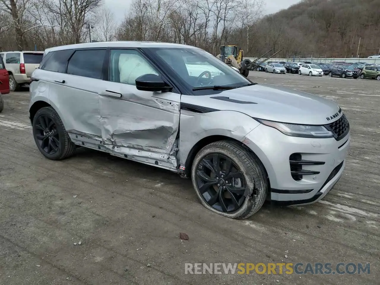4 fotografías del automóvil dañado SALZL2FX5NH173481 LAND ROVER RANGEROVER 2022