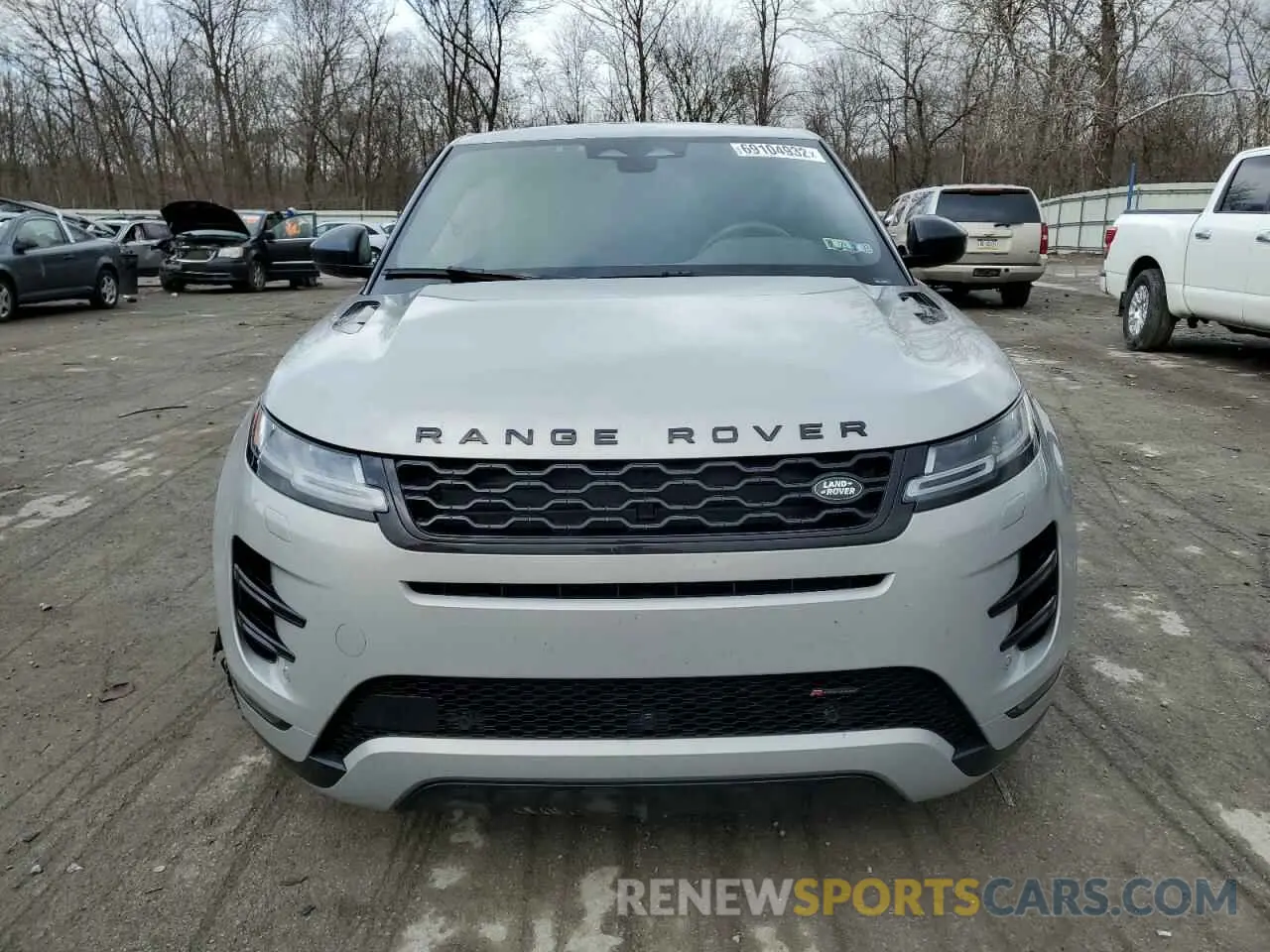 5 fotografías del automóvil dañado SALZL2FX5NH173481 LAND ROVER RANGEROVER 2022