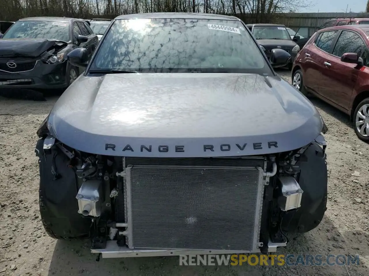 5 fotografías del automóvil dañado SALZP2FX5NH163229 LAND ROVER RANGEROVER 2022