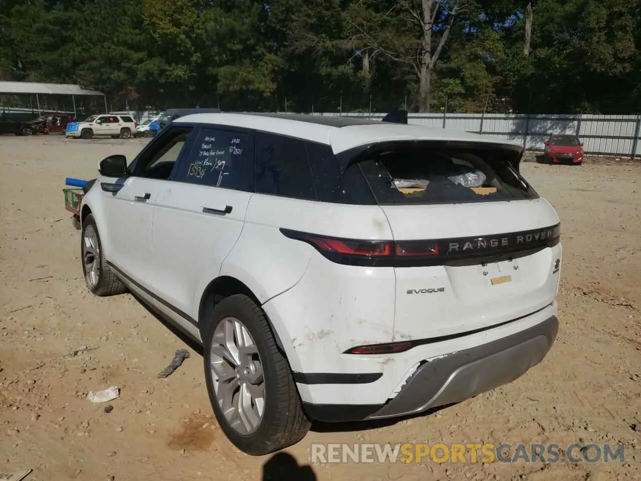 3 fotografías del automóvil dañado SALZP2FXXNH166143 LAND ROVER RANGEROVER 2022