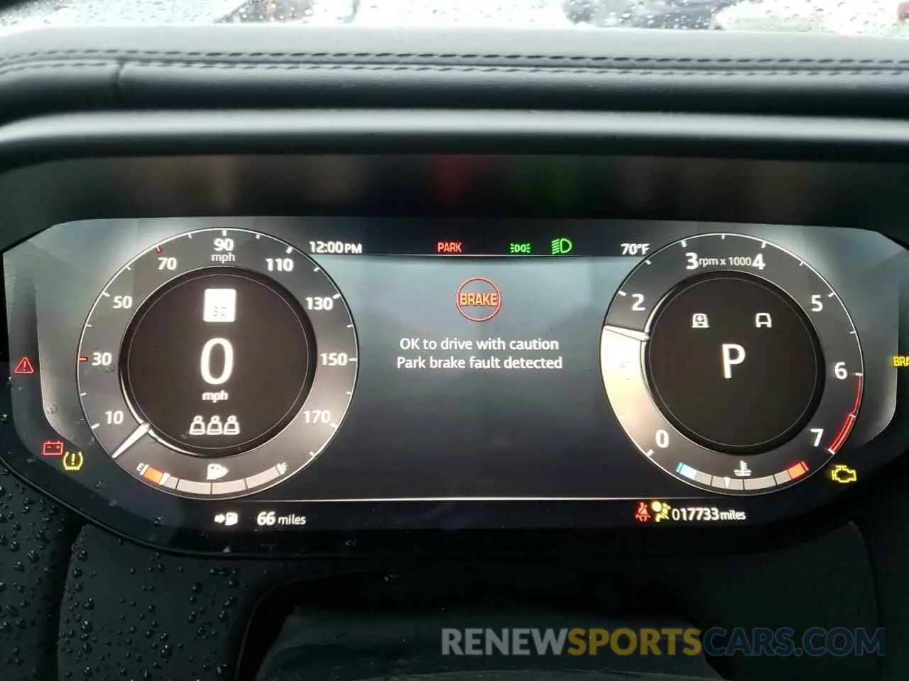 9 fotografías del automóvil dañado SAL1L9FU0PA136202 LAND ROVER RANGEROVER 2023