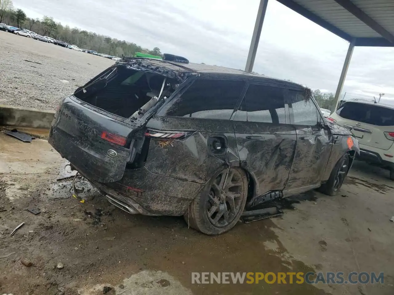 3 fotografías del automóvil dañado SAL1L9FU3PA132595 LAND ROVER RANGEROVER 2023