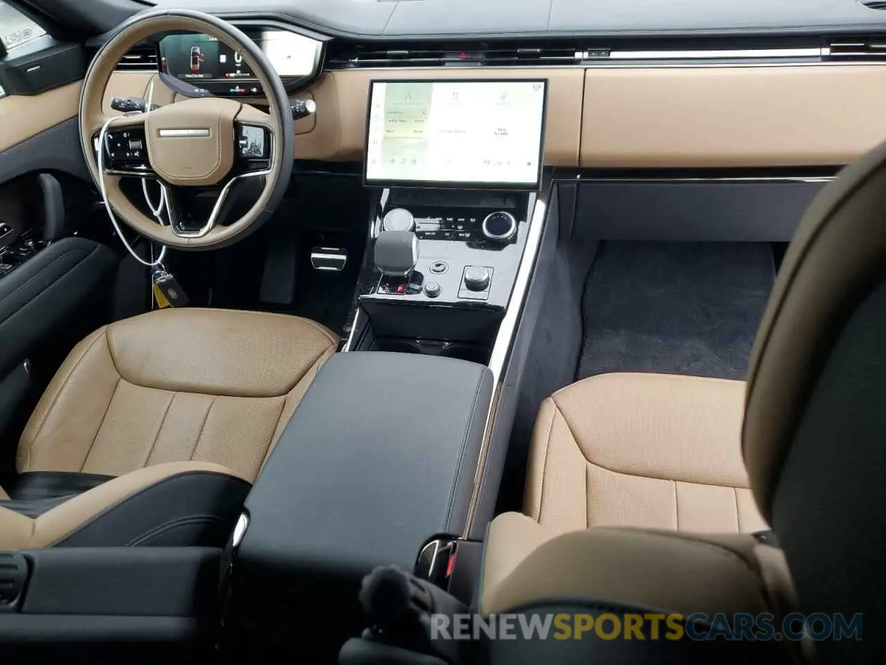 8 fotografías del automóvil dañado SAL1L9FU5PA145140 LAND ROVER RANGEROVER 2023