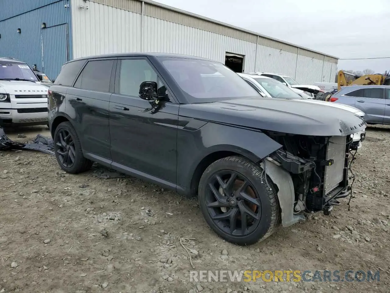 4 fotografías del automóvil dañado SAL1P9EU7PA139085 LAND ROVER RANGEROVER 2023