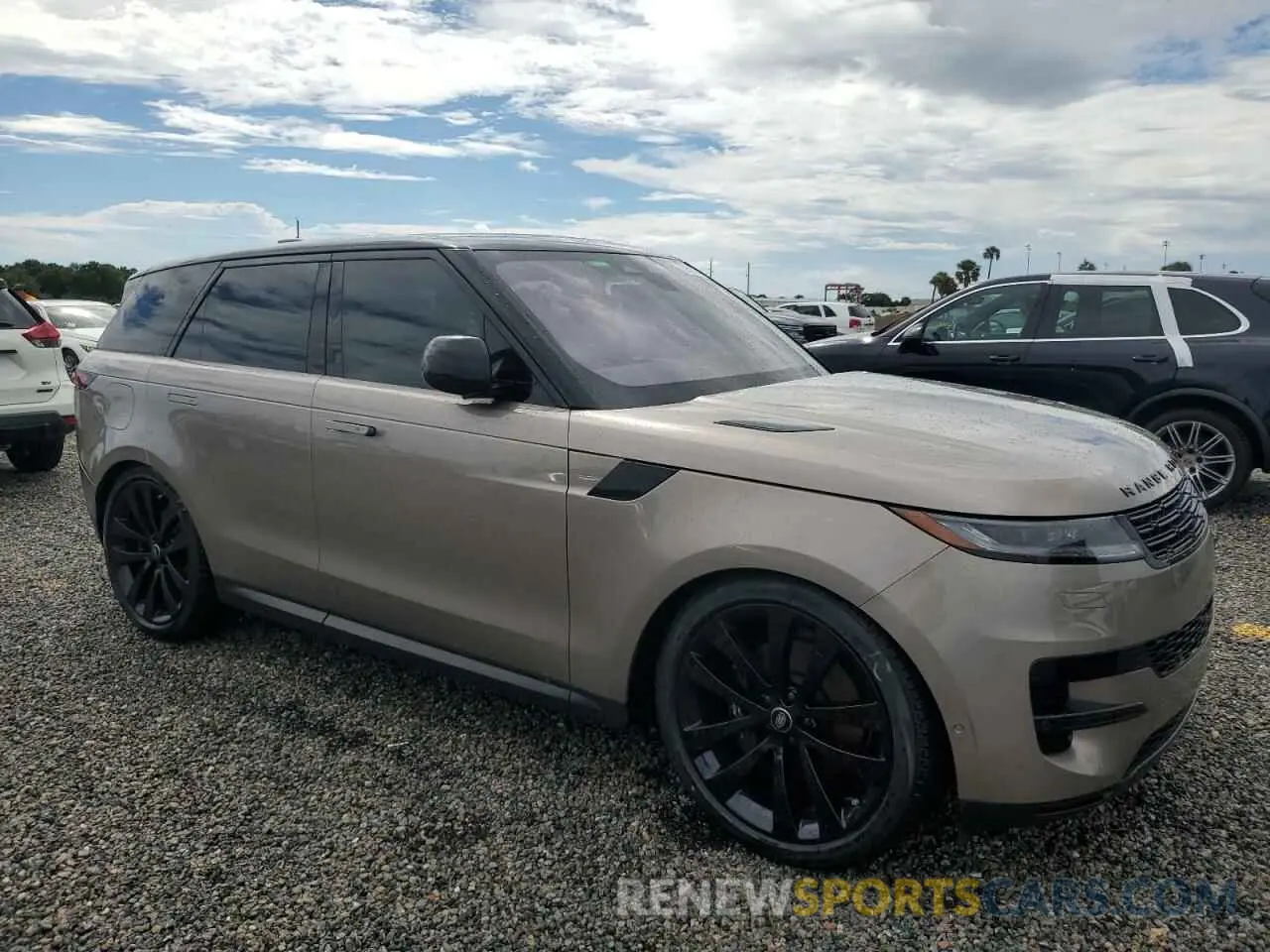 4 fotografías del automóvil dañado SAL1P9EU9PA103933 LAND ROVER RANGEROVER 2023
