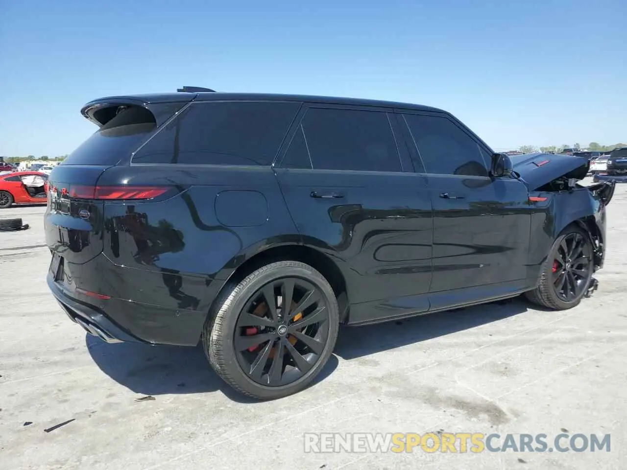 3 fotografías del automóvil dañado SAL1V9E70PA125397 LAND ROVER RANGEROVER 2023