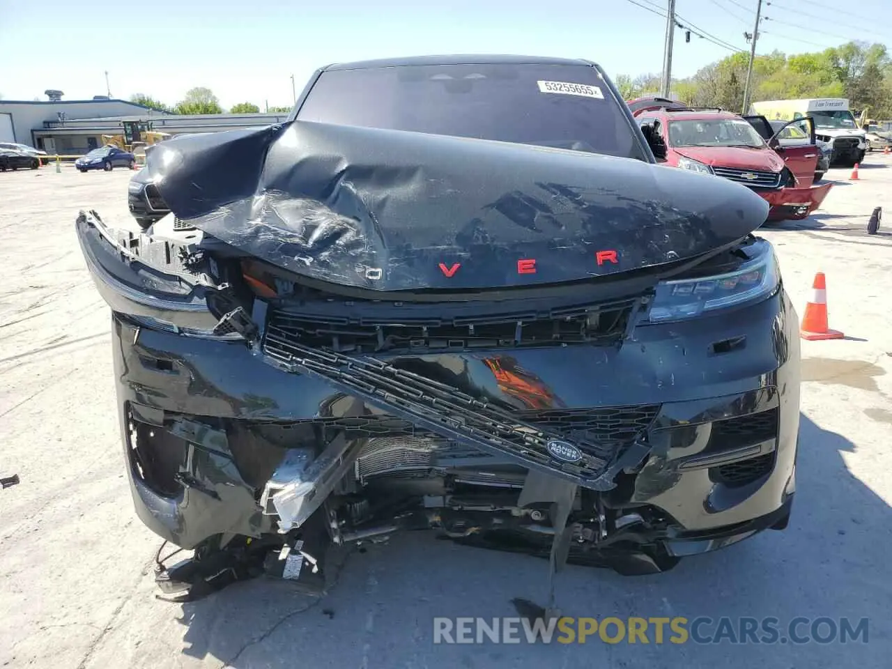 5 fotografías del automóvil dañado SAL1V9E70PA125397 LAND ROVER RANGEROVER 2023
