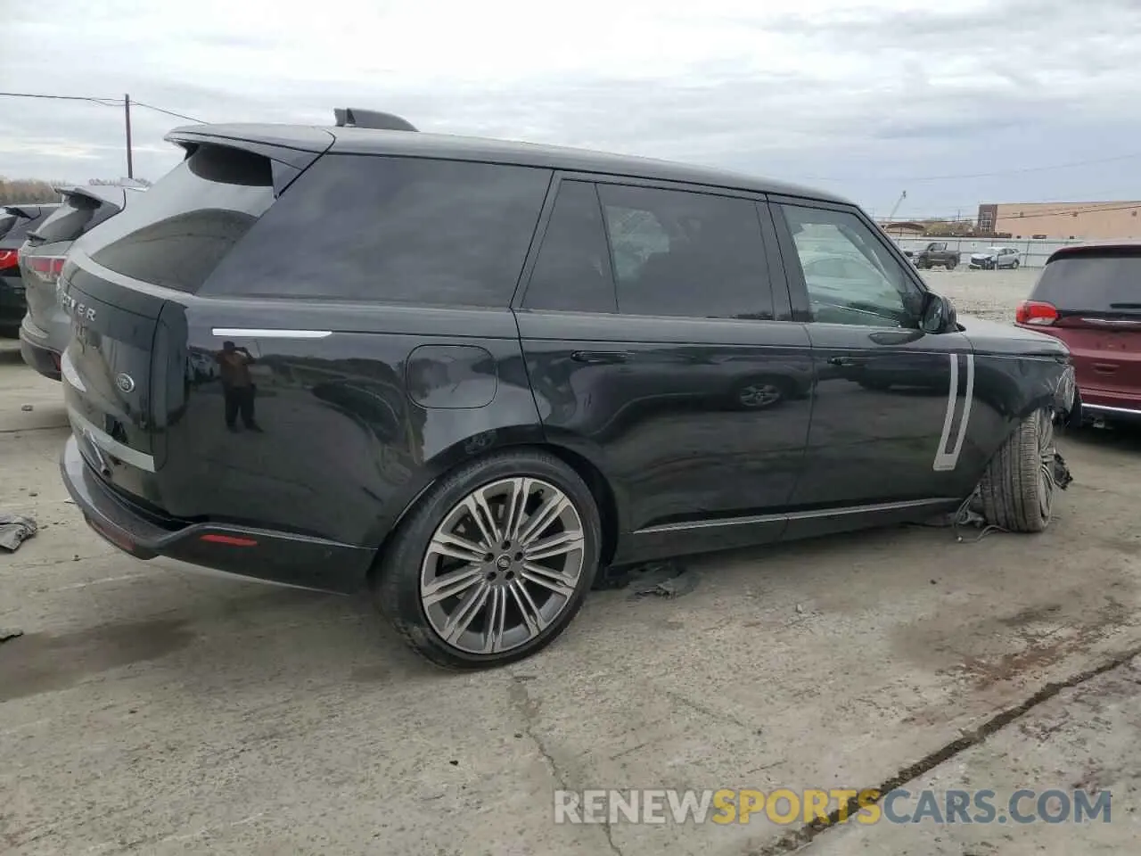 3 fotografías del automóvil dañado SALK1BE71PA026269 LAND ROVER RANGEROVER 2023